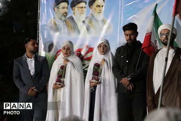 مراسم تجلیل از 2 زوج جوان در شبهای عهد و پیمان