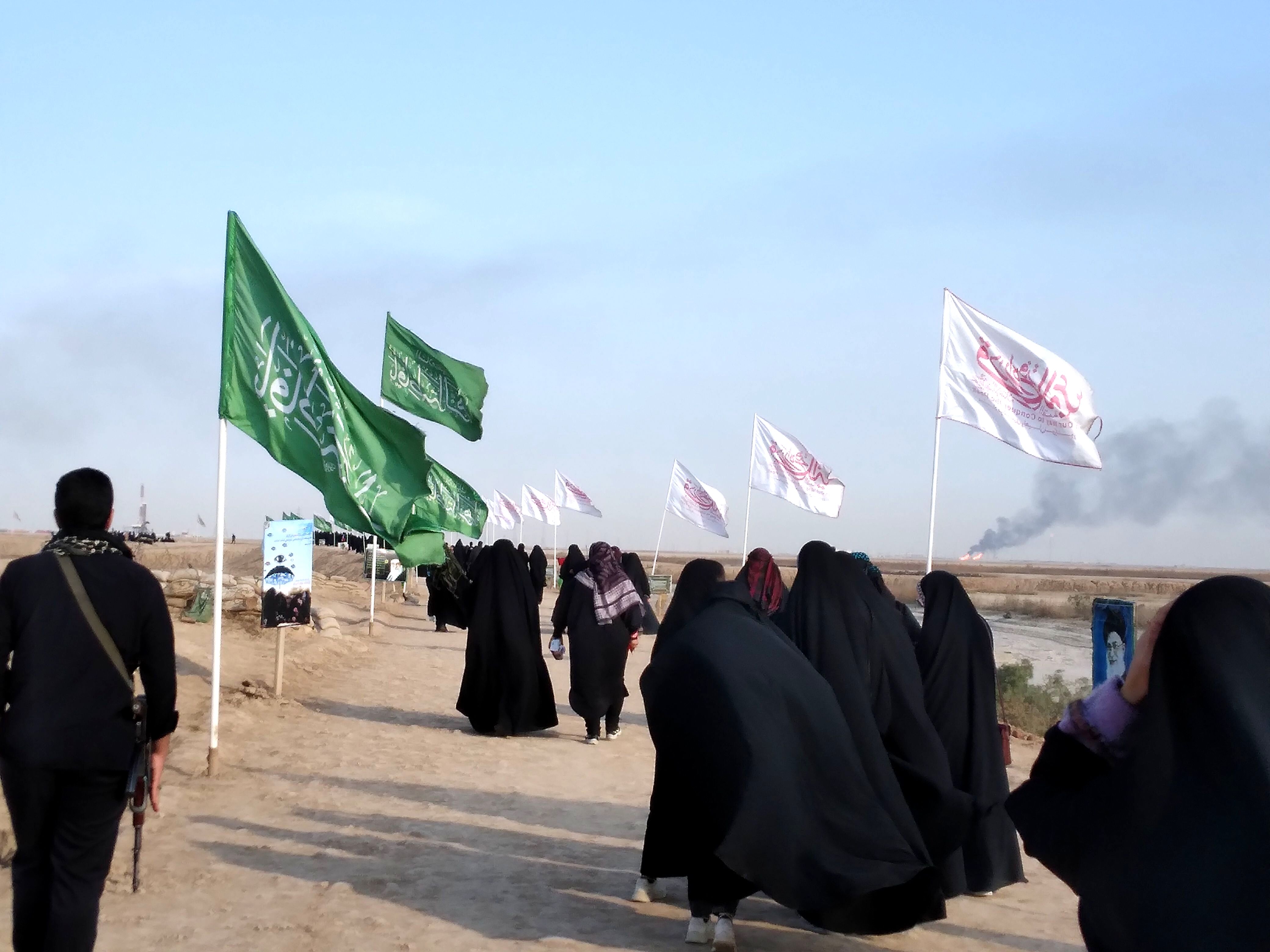 شرکت دانش‌آموزان مدرسه زنده‌یاد حاج فارس ترابیان امامزاده در اردوی راهیان نور
