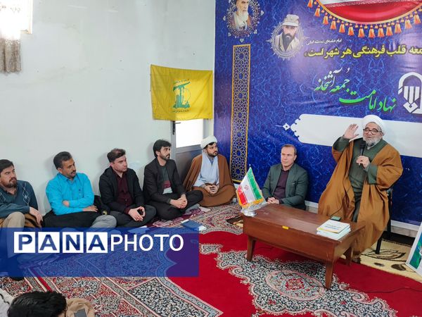 دیدار مدیر آموزش و پرورش آشخانه با امام جمعه این شهر