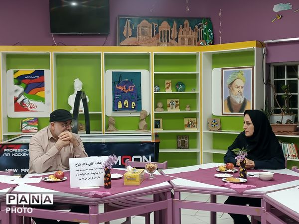 بازدید معاونت فرهنگی کل کانون های کشور از کانون پرورش فکری کودکان و نوجوانان شهرستان فارسان 
