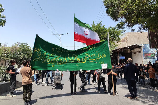 مراسم عزاداری عاشورای حسینی در شهرستان شیروان 