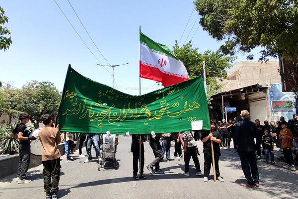 مراسم عزاداری عاشورای حسینی در شهرستان شیروان 