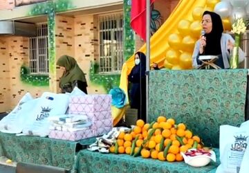 جشن مولود کعبه و روز پدر در دبیرستان گراشی