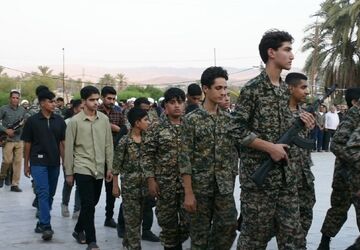  رزمایش جانفدایان ایران