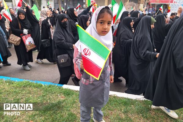 راهپیمایی روز قدس و تشییع شهید اقتدار در مرودشت