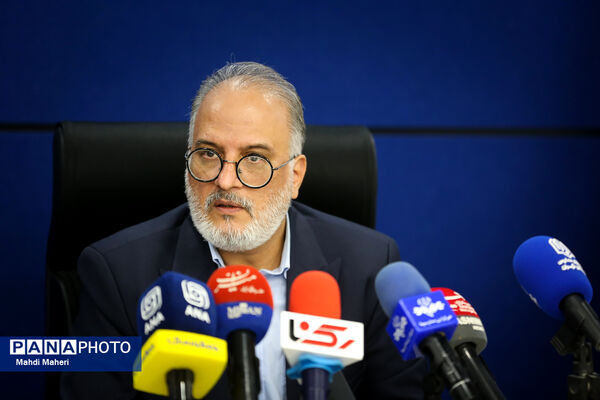 نشست خبری رئیس سازمان نوسازی، توسعه و تجهیز مدارس استان تهران