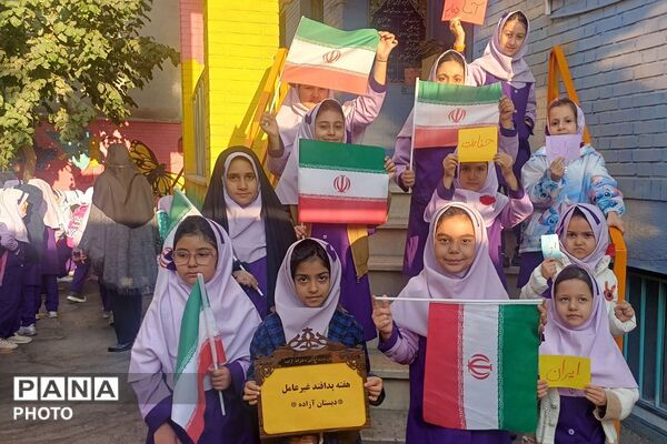 گرامیداشت هفته پدافند غیرعامل با حضور پیشتازان سازمان دانش‌آموزی