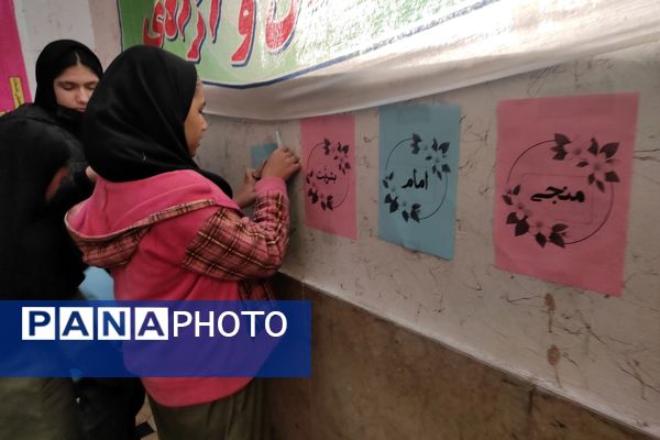 جشن و مولودی خوانی برای میلاد عدل گستر در آموزشگاه صنف پوشاک دو