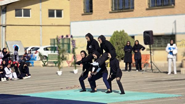 افتتاحیه هفته تربیت‌بدنی در شهرستان نظرآباد