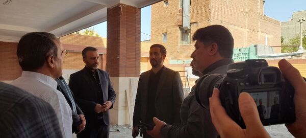 بازدید مدیرکل نوسازی توسعه و تجهیز مدارس استان تهران از پروژه‌های مدارس شهرستان اسلامشهر