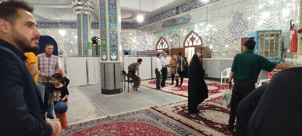 انتخابات ریاست‌جمهوری در بقعه متبرکه بی‌بی شطیطه نیشابور