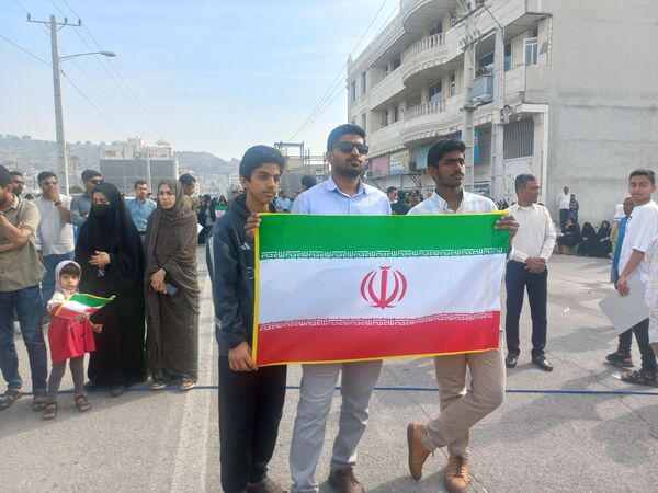 راهپیمایی ۲۲ بهمن در میناب
