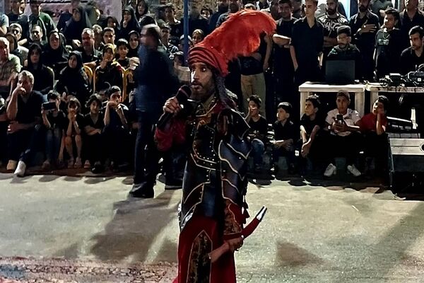 تعزیه‌خوانی در مسجد الهادی اهواز