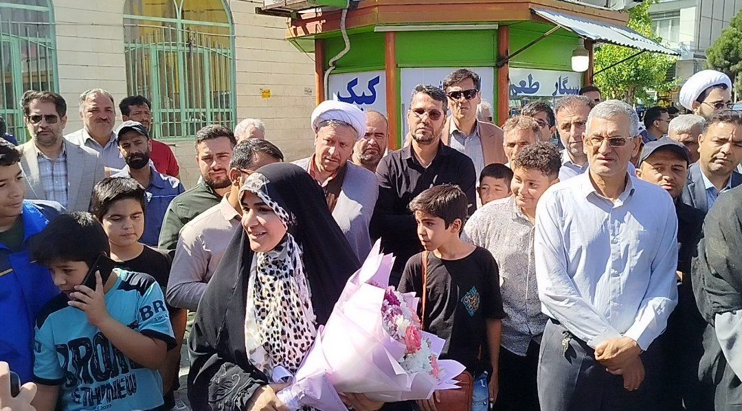 سفر سحر امامی، بانوی شجاع رسانه به فاروج