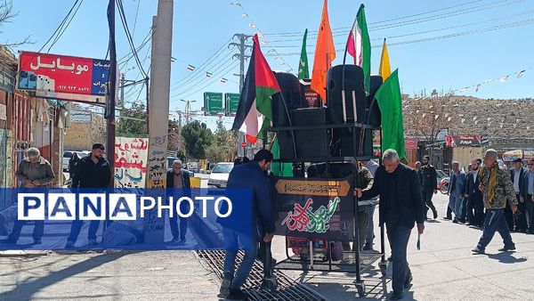 راهپیمایی باشکوه روز قدس در شهرستان مارگون