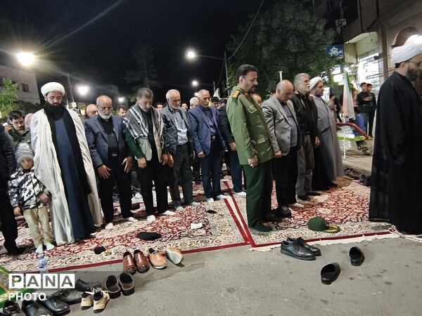 سرخس در شب‌های خروش: استغاثه به امام زمان(عج) و نوید روزهای روشن
