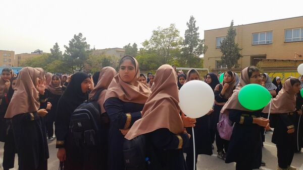 آیین بازگشایی مدارس در دبیرستان نورالهدی 