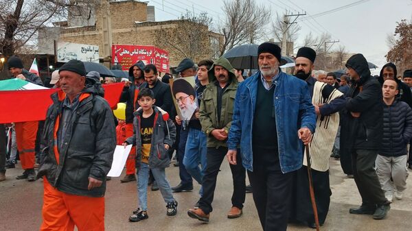 راهپیمایی ۲۲ بهمن در شهرستان فارسان