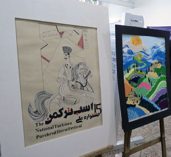 افتاحیه نمایشگاه دستسازه های هنرستان های شهرستان بجنورد 