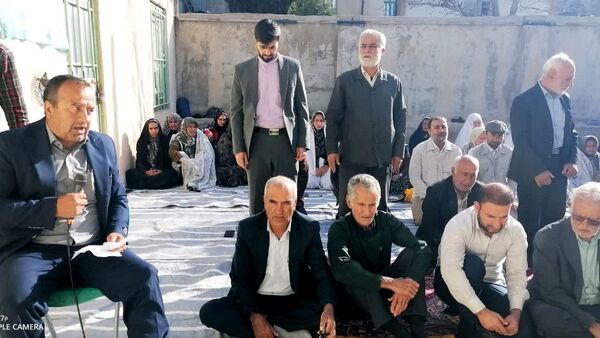 اقامه نماز عید فطر در دهستان کریک