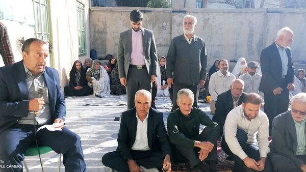 اقامه نماز عید فطر در دهستان کریک