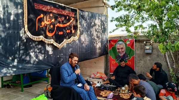 مراسم روضه‌های خانگی در شهرستان مارگون