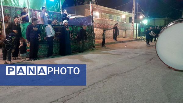 مراسم سوگواره احلی من العسل در هلیلان 