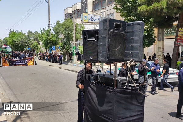 مراسم عزاداری عاشورای حسینی در شهرستان شیروان 