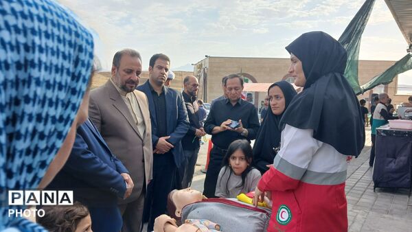 برپایی موکب جوادالائمه به میزبانی مدارس شهرستان نهاوند