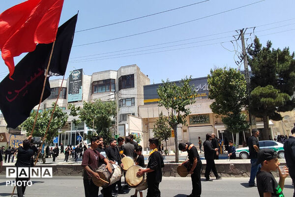 مراسم عزاداری عاشورای حسینی در شهرستان شیروان 