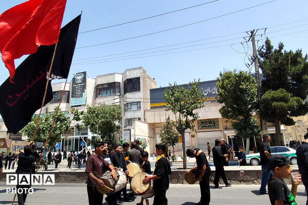 مراسم عزاداری عاشورای حسینی در شهرستان شیروان 