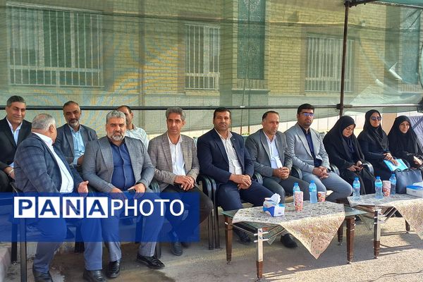 افتتاحیه المپیاد ورزشی درون‌مدرسه‌ای در دبیرستان منتصرین شاهد ورامین