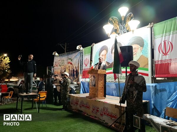 راهپیمایی شهروندان شهرستان مانه 