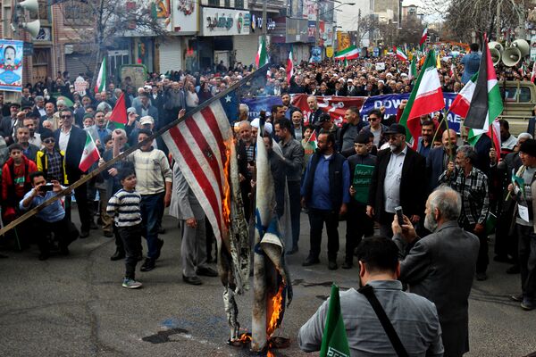 راهپیمایی روز قدس در زنجان 