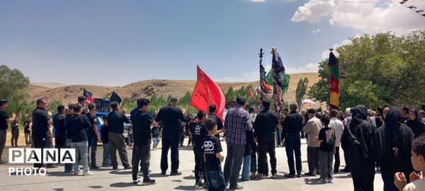 عزاداری اربعین در روستای درویشان
