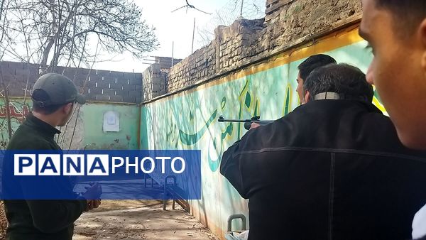 مسابقات تیراندازی یادواره شهدای امنیت دانش آموز نیشابوری 