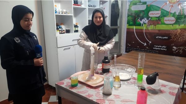 آموزش ماندگار در تجربستان کاوک ناحیه۷ مشهد 