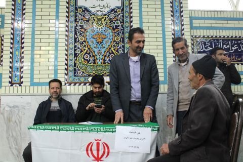 اولین نماز جمعه ماه رمضان با حضور پر رنگ مردم شریف شهرستان بن 