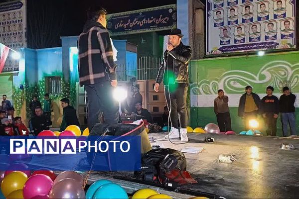 جشن خیابانی و هئیت هفتگی دختران دبیرستان شهید رستمرودی به مناسبت ولادت حضرت رقیه(س) 