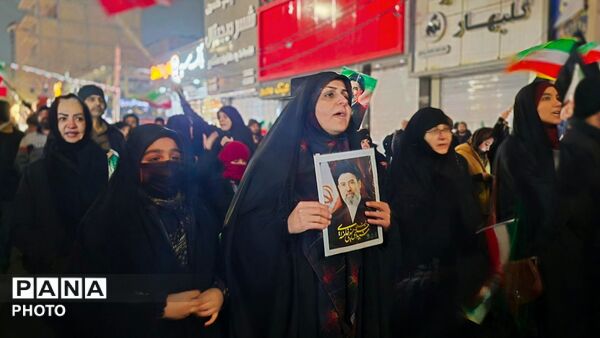 چهاردهمین تجمع باشکوه مردم فردیس در خون‌خواهی امام امت