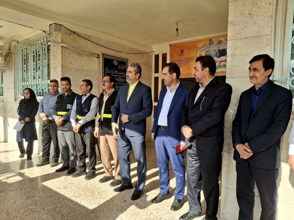  همیاران گاز در دبستان توفیق شهرستان رباط‌کریم