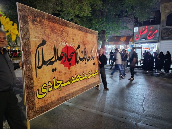 مراسم شب دوازدهم ماه محرم