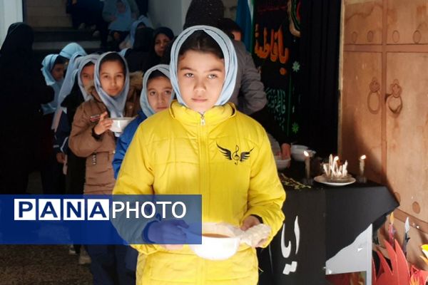 مراسم سوگواری شهادت حضرت فاطمه(س) در مدارس ناحیه 2 بهارستان