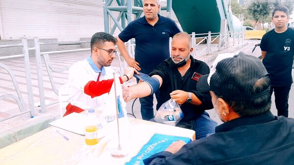 پیاده‌رویی جاماندگان اربعین حسینی در فردیس