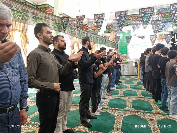 سوگواره احلی من العسل نوجوانان عاشورایی شهر آشخانه 