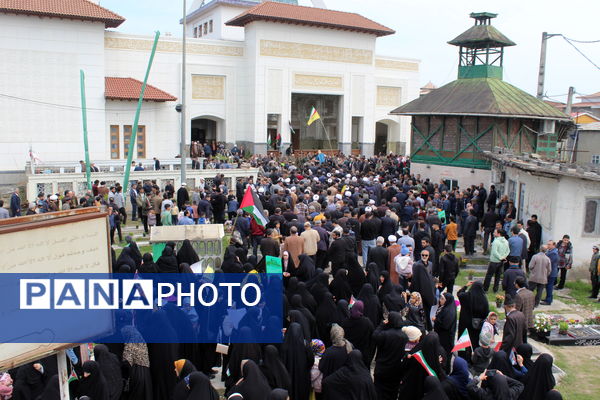 راهپیمایی روز قدس بندپی شرقی