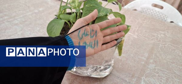 قرائت قرآن هدیه دانش آموزان دبیرستان شهید عیسی وند به روح سید حسن نصرالله