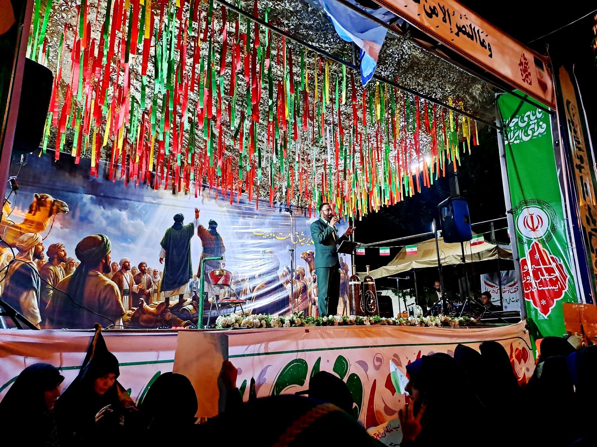 ایستادگی و خرسندی مردمان غیور و حیدری شهرستان شهریار 