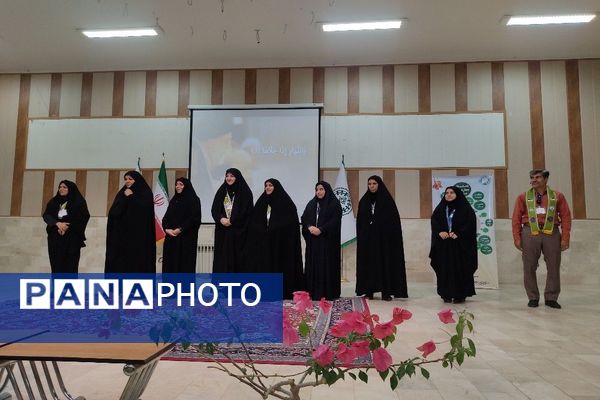 افتتاحیه بیست و پنجمین سالروز تاسیس سازمان دانش‌آموزی خراسان رضوی در اردوگاه باغرود نیشابور