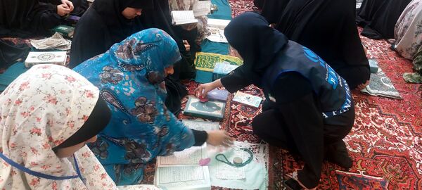 سومین روز اعتکاف در مسجد طوبی تبریز